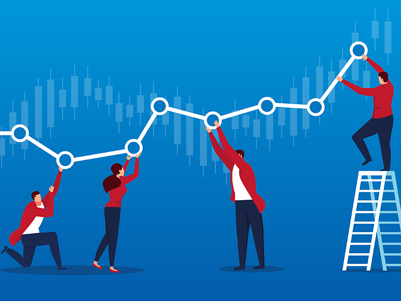 profitable stock illustration